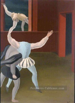  panique - une panique au moyen âge 1927 René Magritte